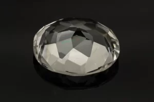 Crystal (Sfatik) 5.83 Carat / 6.41 Ratti - Back View