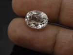 Crystal (Sfatik) 5.83 Carat / 6.41 Ratti - Size Reference