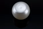 Radiant Cultured Pearl 10.36 Carat / 11.38 Ratti - Round Cut - Back View