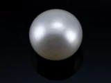 Radiant Cultured Pearl 10.36 Carat (11.38 Ratti) - Round Cut - Front View