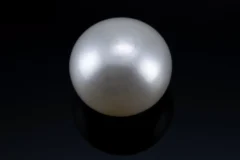 Radiant Cultured Pearl 10.36 Carat (11.38 Ratti) - Round Cut - Front View