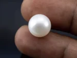 Radiant Cultured Pearl 10.47 Carat (11.50 Ratti) - Round Cut - Size Reference