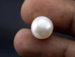 Cultured Pearl 10.60 Carat / 11.65 Ratti - Round Shape - Size Reference