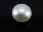 Radiant Cultured Pearl 10.60 Carat (11.65 Ratti) - Round Shape - Front View