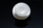 Radiant Cultured Pearl 5.83 Carat / 6.41 Ratti - Round Cut - Back View