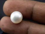 Radiant Cultured Pearl 8.60 Carat / 9.45 Ratti - Round Cut - Size Reference