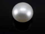 Radiant Cultured Pearl 8.60 Carat (9.45 Ratti) - Round Cut - Front View