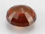 Hessonite (Gomed) 12.11 Carat / 13.31 Ratti - Back View