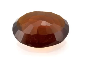 Hessonite (Gomed) 4.05 Carat - 4.45 Ratti - Back View