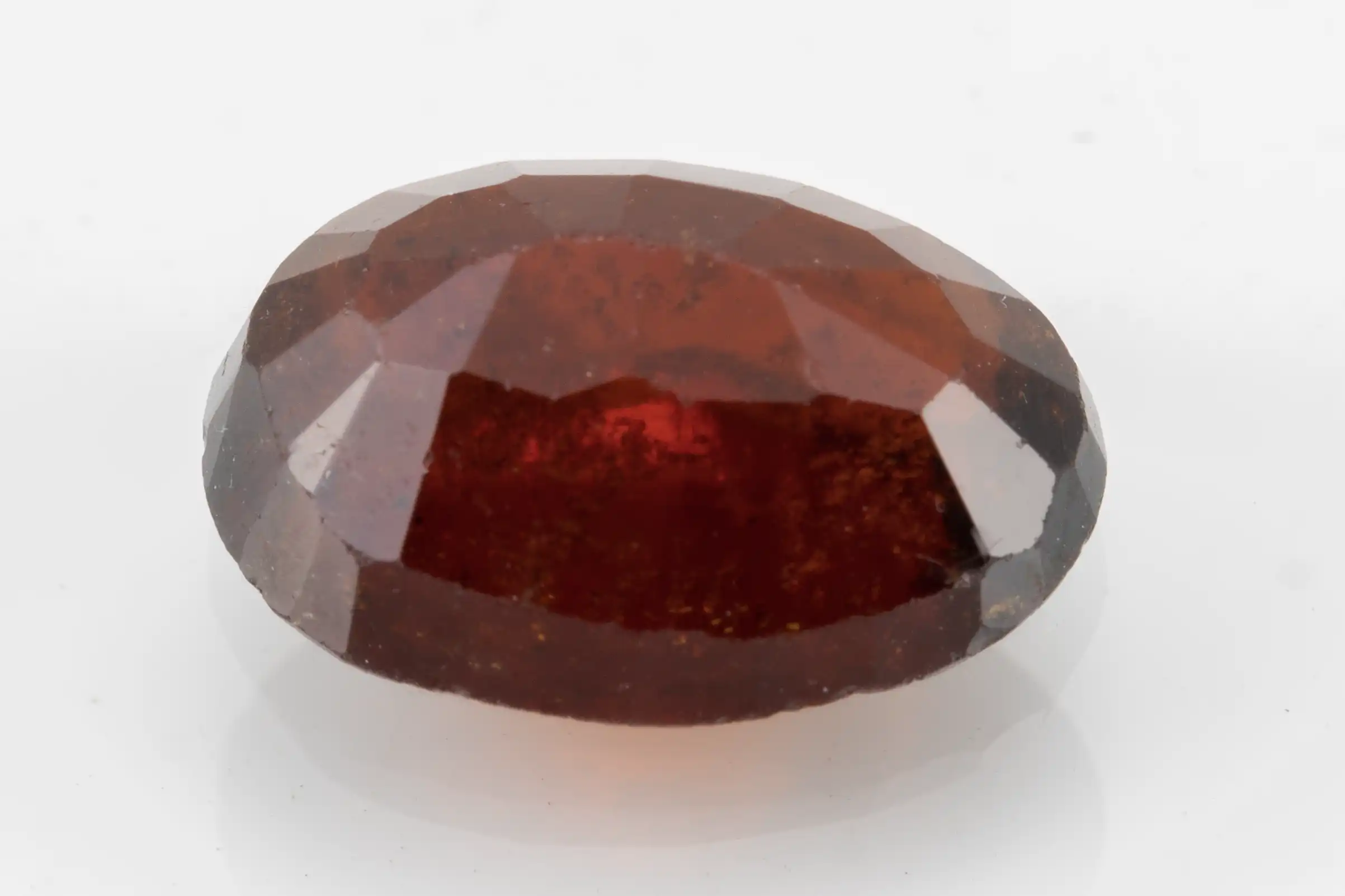 Hessonite (Gomed) 5.34 Carat - 5.87 Ratti - Back View