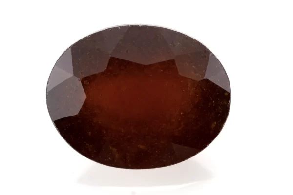 Hessonite (Gomed) 6.00 Carat - 6.59 Ratti - Front View