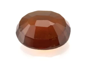 Hessonite (Gomed) 6.11 Carat - 6.71 Ratti - Back View