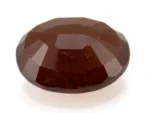 Hessonite (Gomed) 6.36 Carat / 6.99 Ratti - Back View