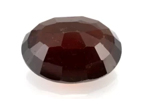 Hessonite (Gomed) 6.37 Carat - 7.00 Ratti - Back View