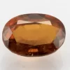 Hessonite (Gomed) 6.55 Carat / 7.20 Ratti - Front View