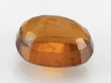 Hessonite (Gomed) 6.55 Carat / 7.20 Ratti - Back View