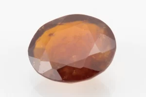 Hessonite (Gomed) 6.57 Carat - 7.22 Ratti - Front View