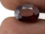Hessonite (Gomed) 6.00 Carat - 6.59 Ratti - Size Reference