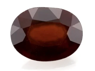 Hessonite (Gomed) 6.00 Carat - 6.59 Ratti - Front View