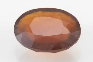 Hessonite (Gomed) 6.65 Carat - 7.31 Ratti - Front View