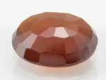 Hessonite (Gomed) 6.65 Carat - 7.31 Ratti - Back View