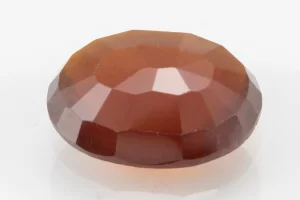 Hessonite (Gomed) 6.65 Carat - 7.31 Ratti - Back View