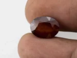 Hessonite (Gomed) 6.65 Carat - 7.31 Ratti - Size Reference