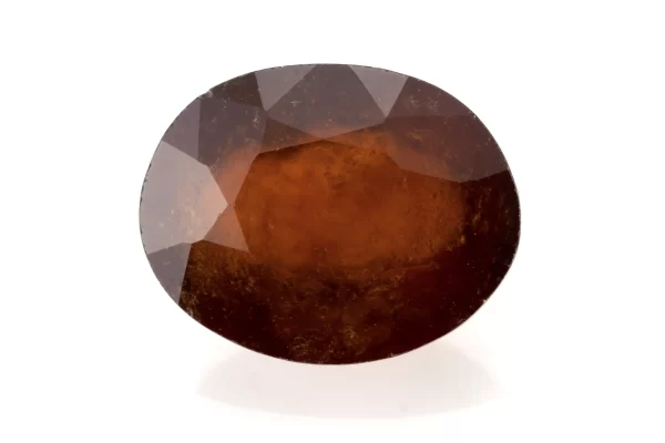 Hessonite (Gomed) 6.66 Carat - 7.32 Ratti - Front View