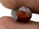 Hessonite (Gomed) 6.66 Carat - 7.32 Ratti - Size Reference