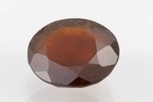 Hessonite (Gomed) 6.76 Carat - 7.43 Ratti - Front View