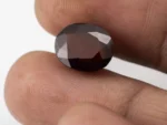Hessonite (Gomed) 6.81 Carat - 7.48 Ratti - Size Reference