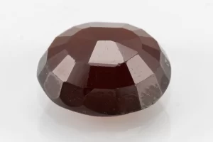 Hessonite (Gomed) 6.81 Carat - 7.48 Ratti - Back View