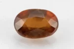 Hessonite (Gomed) 7.35 Carat / 8.08 Ratti - Front View