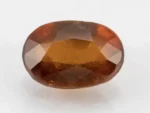 Hessonite (Gomed) 7.35 Carat / 8.08 Ratti - Front View