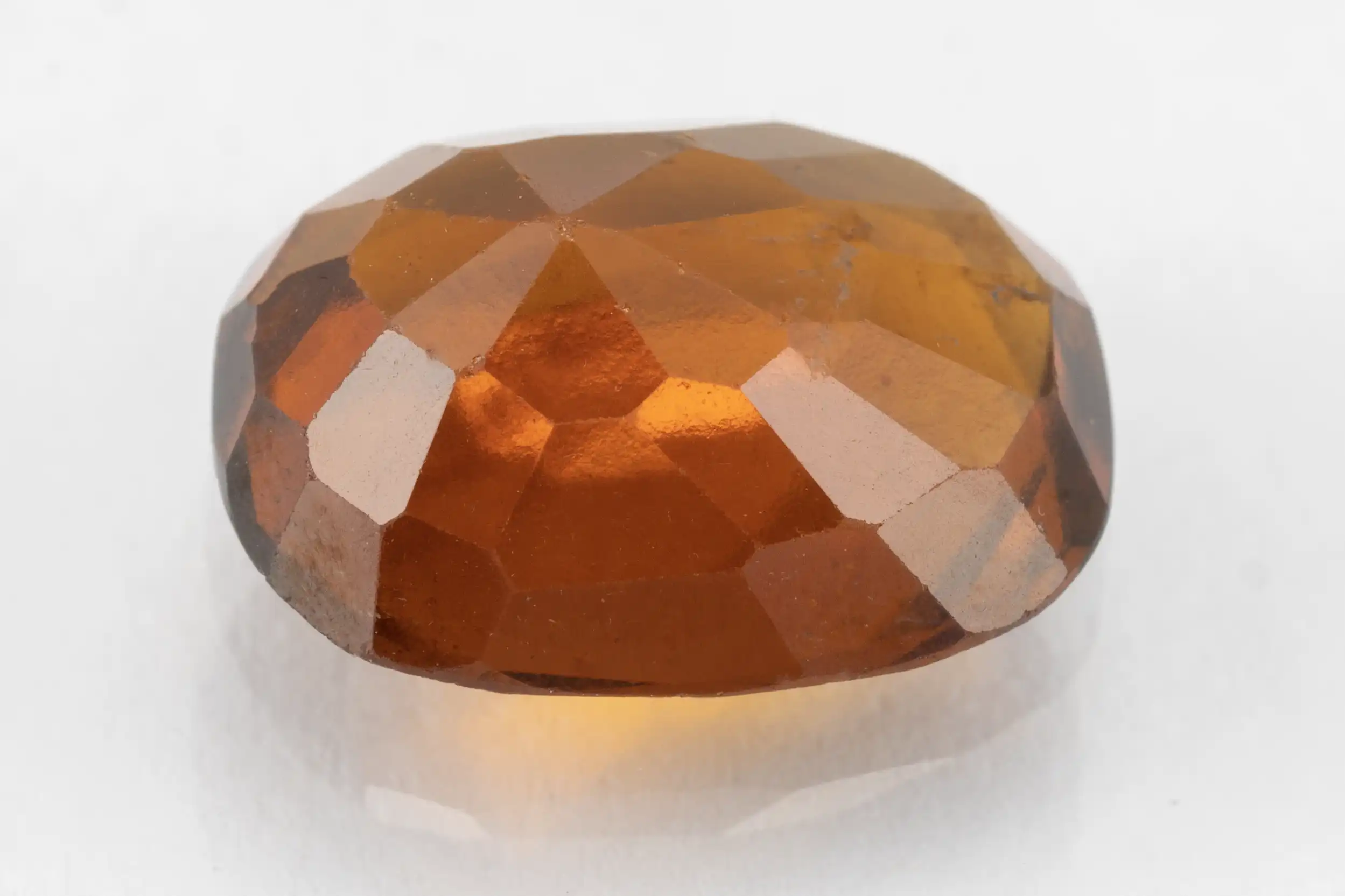 Hessonite (Gomed) 7.45 Carat / 8.19 Ratti - Back View