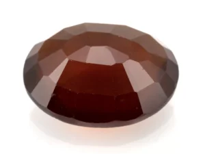 Hessonite (Gomed) 7.60 Carat - 8.35 Ratti - Back View