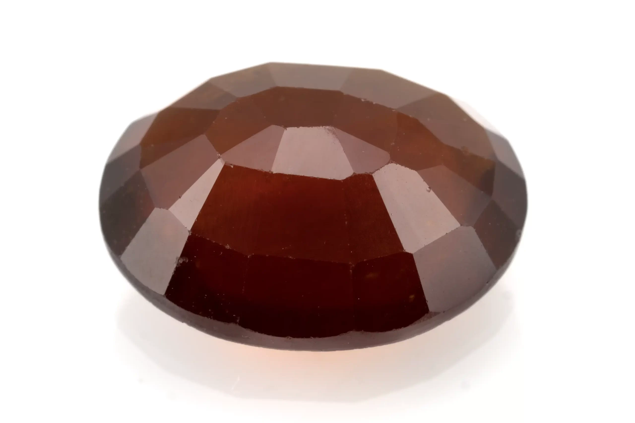 Hessonite (Gomed) 7.60 Carat - 8.35 Ratti - Back View