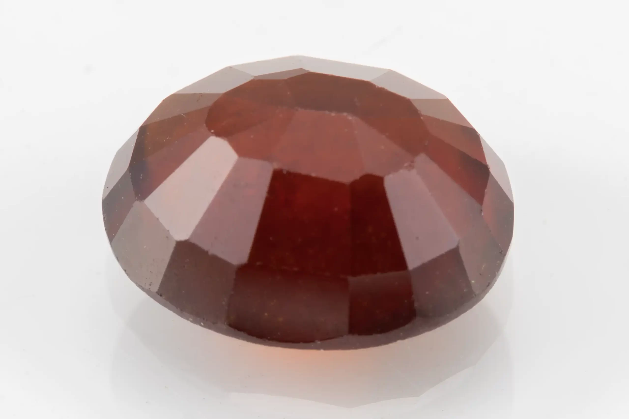 Hessonite (Gomed) 8.02 Carat - 8.81 Ratti - Back View