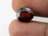 Hessonite (Gomed) 8.02 Carat - 8.81 Ratti - Size Reference