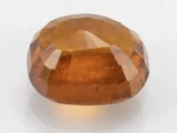 Hessonite (Gomed) 8.05 Carat / 8.85 Ratti - Back View
