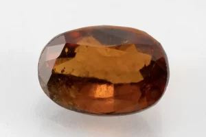 Hessonite (Gomed) 9.45 Carat / 10.38 Ratti - Front View