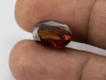 Hessonite (Gomed) 9.45 Carat / 10.38 Ratti - Size Reference