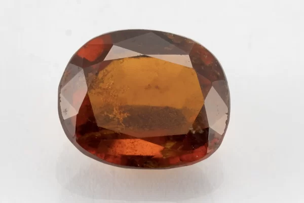 Hessonite (Gomed) 9.50 Carat / 10.44 Ratti - Front View