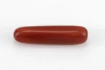 Italian Red Coral (Moonga) 5.745 Carat / 6.313 Ratti - Back View