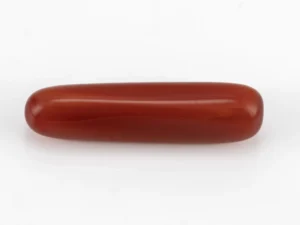 Italian Red Coral (Moonga) 5.745 Carat / 6.313 Ratti - Back View