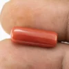 Natural Italian Red Coral (Moonga) 8.080 Carat / 8.879 Ratti - Capsule Shape - Size Reference