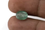 Natural Jambia Emerald (Panna) 3.20 Carat / 3.52 Ratti - Size Reference