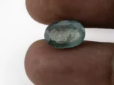 Natural Jambia Emerald (Panna) 3.80 Carat / 4.18 Ratti - Size Reference