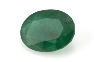 Natural Jambia Emerald (Panna) 4.15 Carat / 4.56 Ratti - Front View