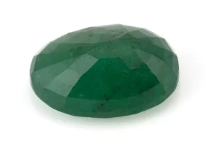 Natural Jambia Emerald (Panna) 4.15 Carat / 4.56 Ratti - Back View